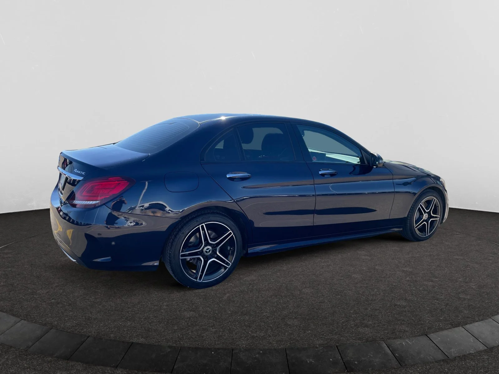 Used 2020 BLUE Mercedes-Benz 4DR SDN C300 4MAT image 4