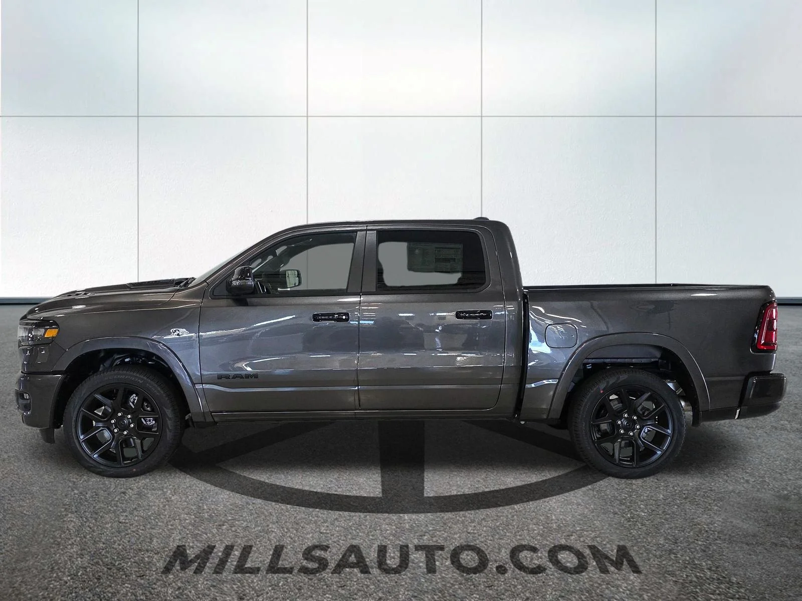 New 2026 Granite Crystal Metallic Clear-Coat Exterior Paint RAM Laramie image 3