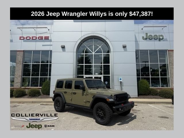New 2026 Jeep Wrangler Willys 4WD