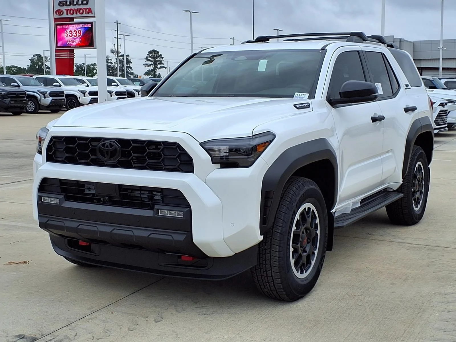 New 2026 White Toyota TRD Off Road image 3