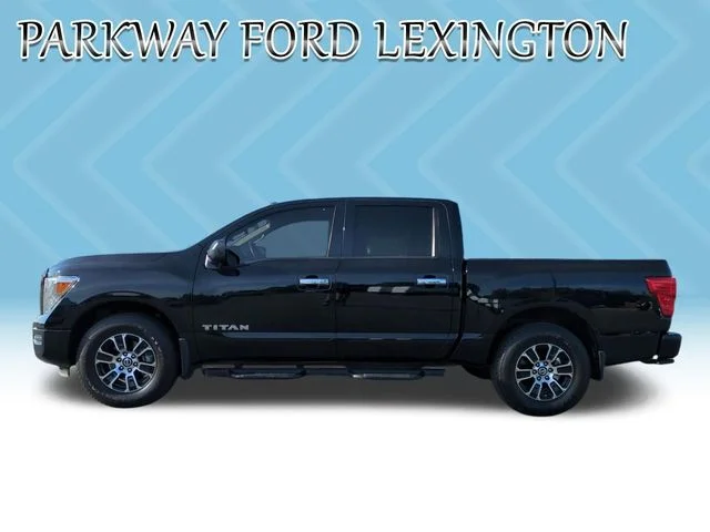Used 2021 Black Nissan SV image 8