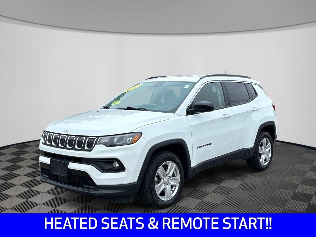 Used 2022 White Jeep Latitude image 1