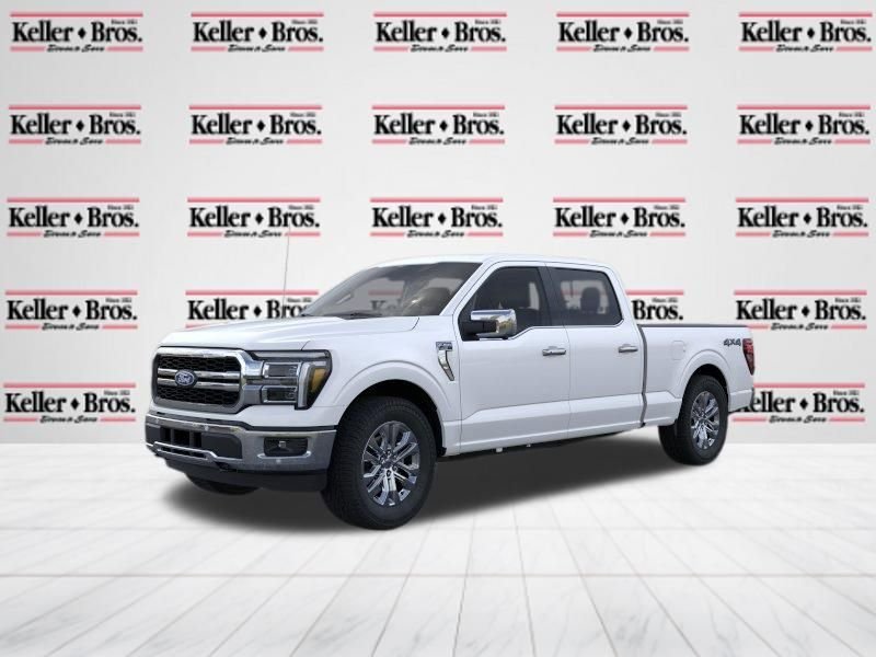 New 2026 Star White Metallic Tri-Coat Ford Lariat image 2
