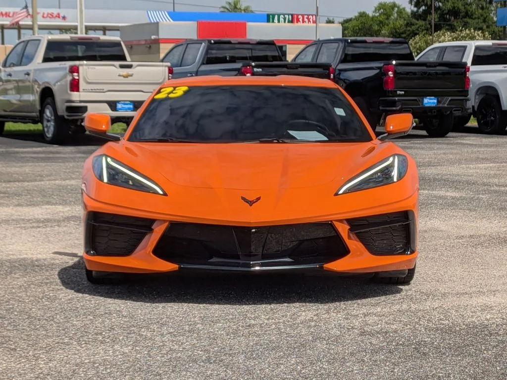 Used 2023 Orange Chevrolet Stingray image 8