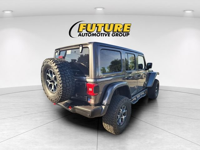 Used 2021 Gray Jeep Unlimited Rubicon image 3