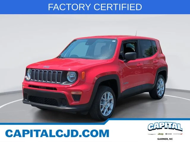 Used 2023 Red Jeep Latitude image 1
