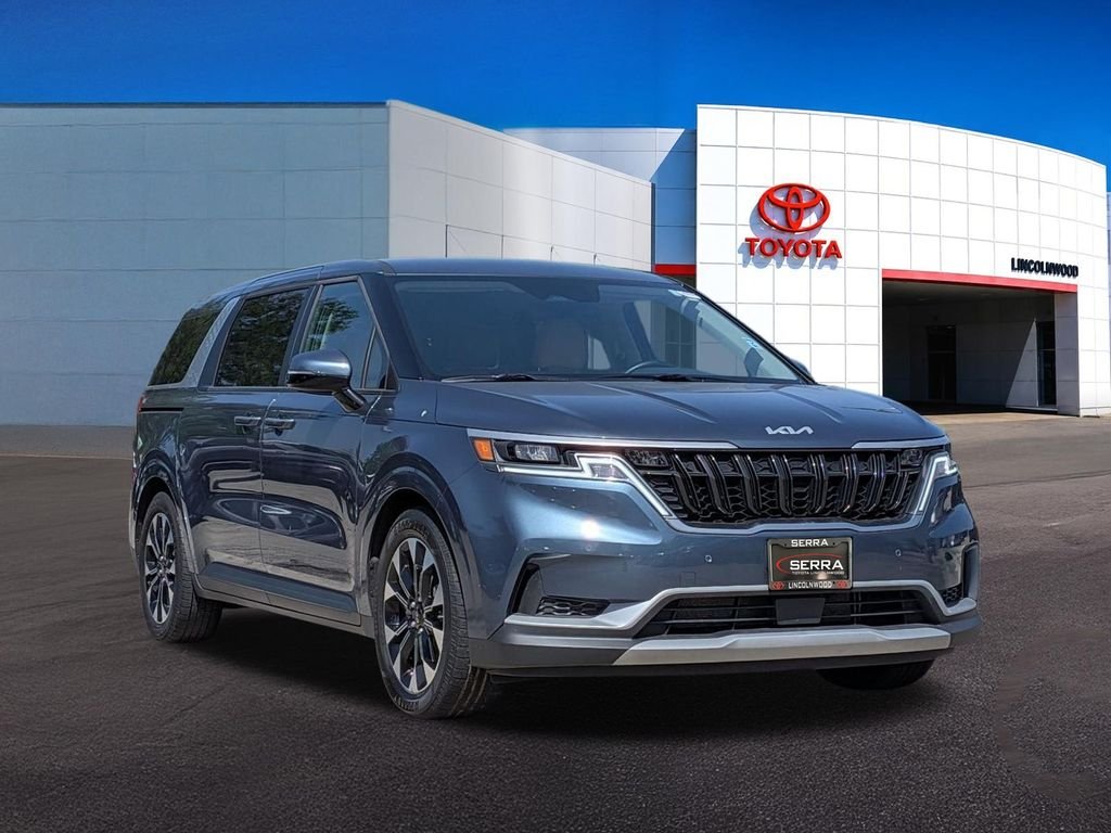 Used 2024 Blue Kia EX image 8