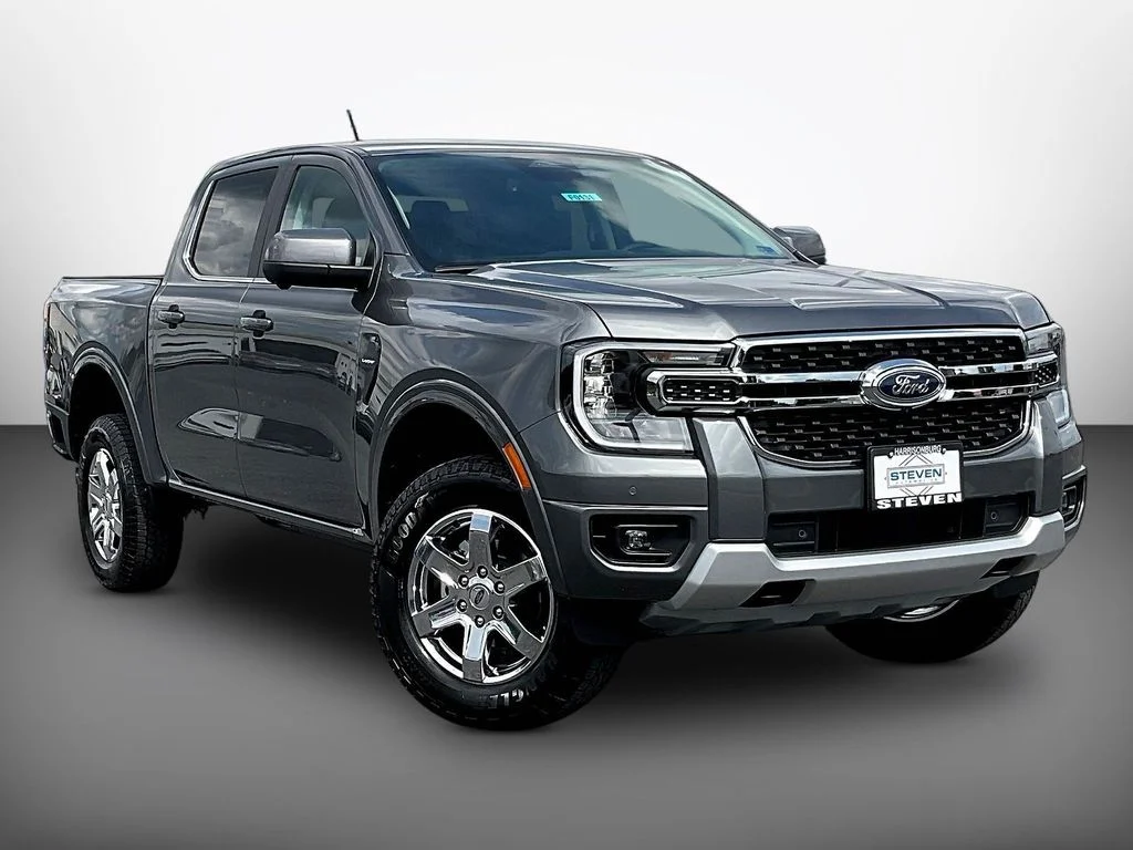 New 2026 Carbonized Gray Metallic Ford Lariat® image 1