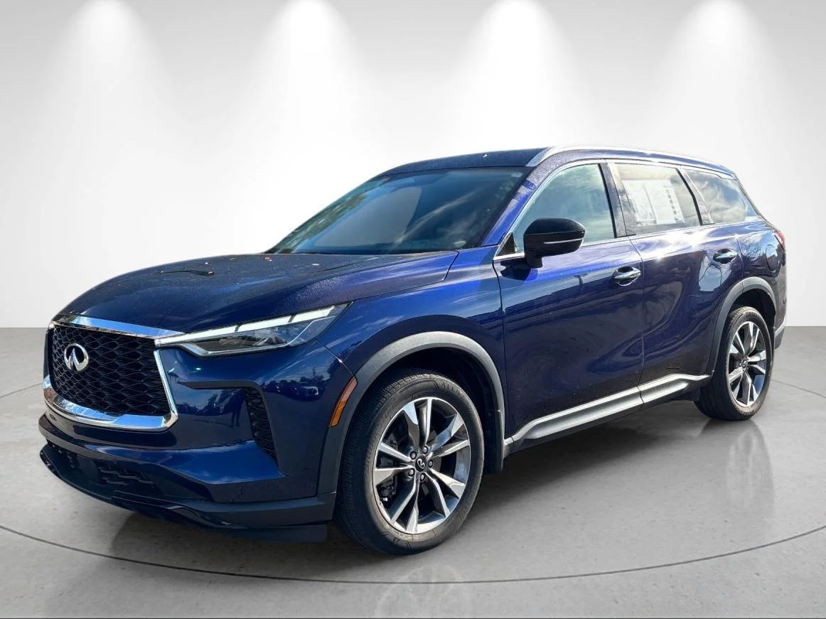 Certified Used 2023 Grand Blue INFINITI LUXE image 1