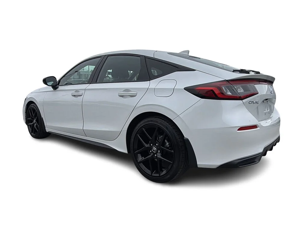 Used 2025 Platinum White Pearl Honda Sport CVT Hatchback Certified Pre-Owned   Clean Ti image 9