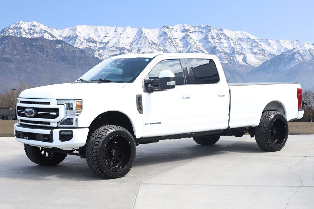 Used 2022 Oxford White Ford LARIAT image 2