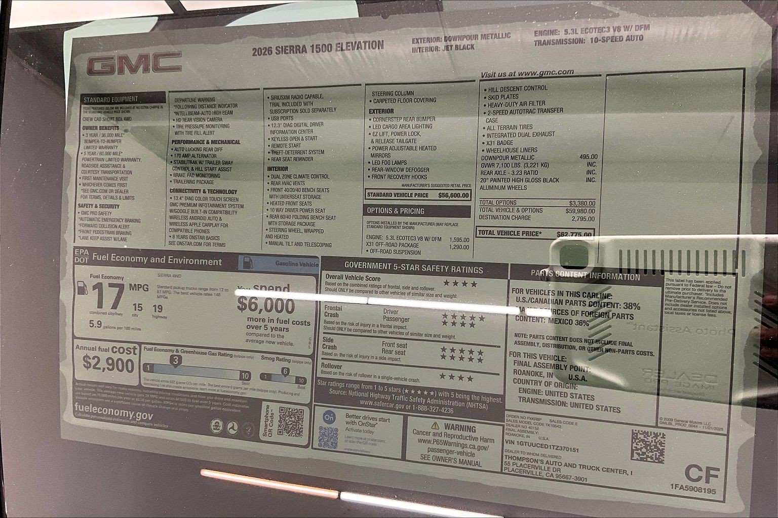 2026 GMC Sierra 1500 Elevation - Photo 21