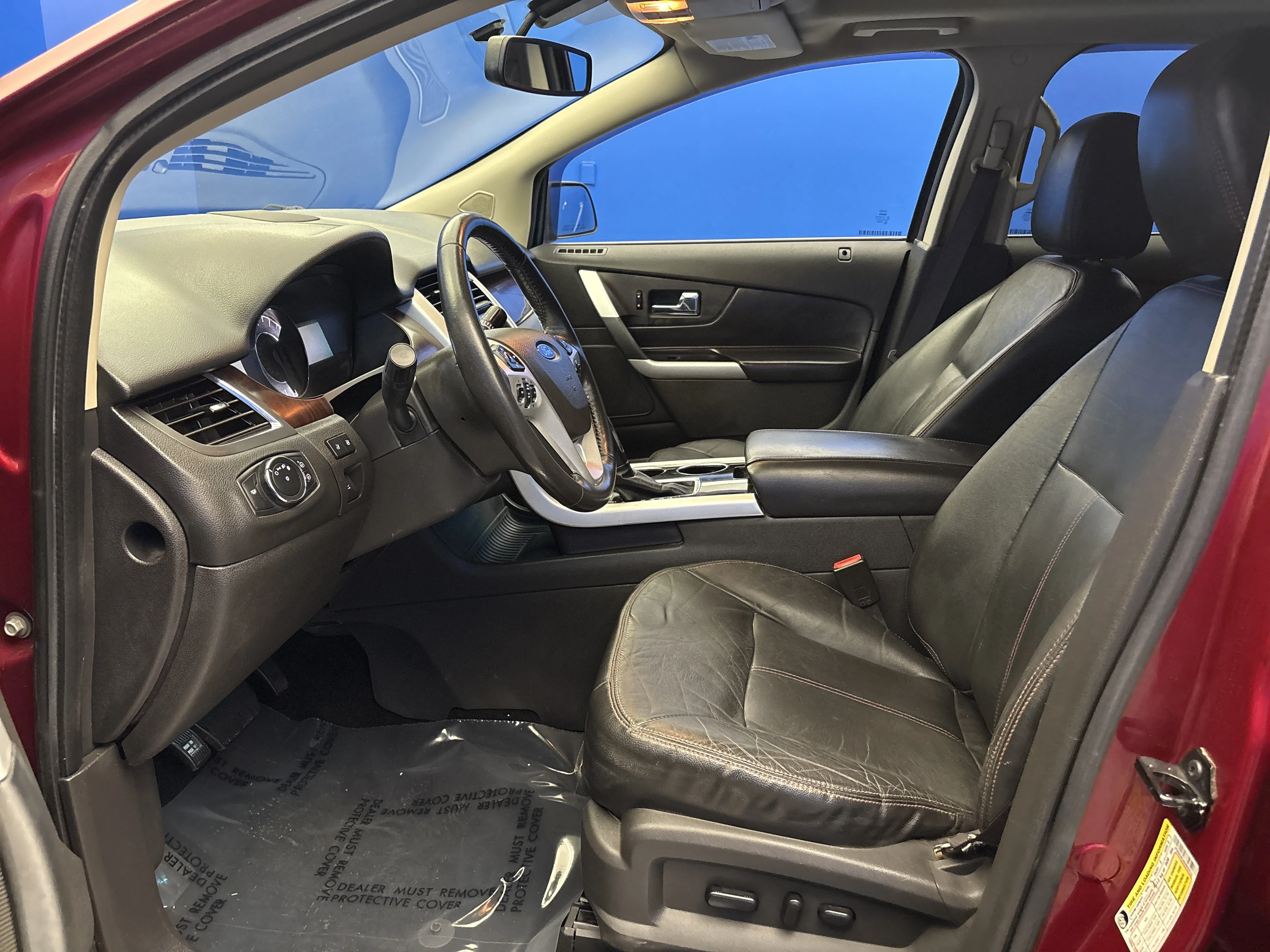 Used 2013 Ruby Red Metallic Ford Limited image 12