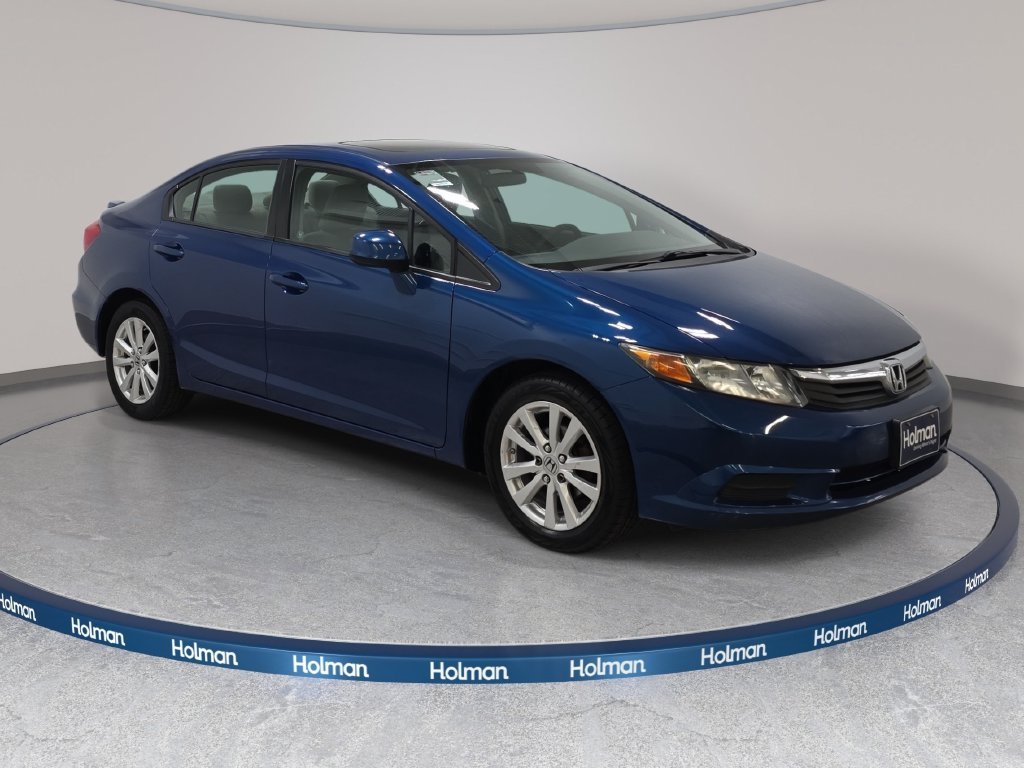 Used 2012 Blue Honda EX image 4