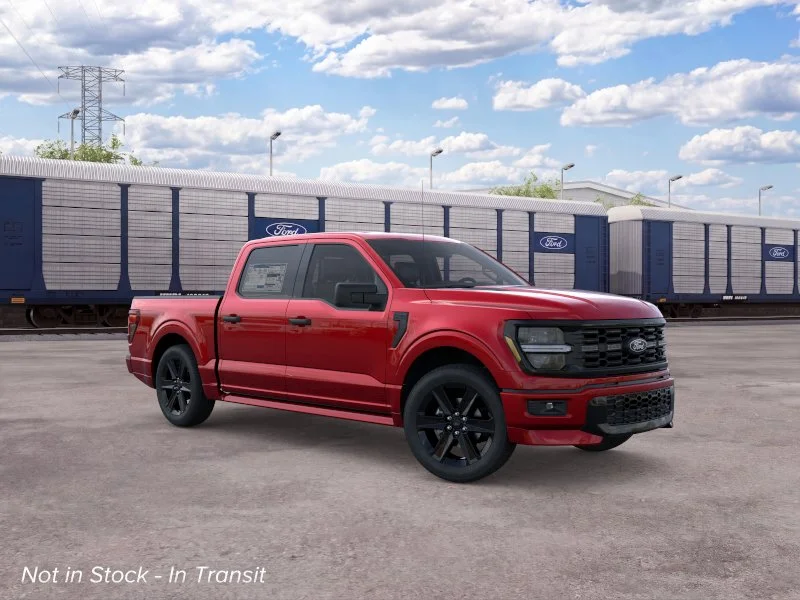 New 2026 Ruby Red Metallic Tinted Clearcoat Ford STX image 7