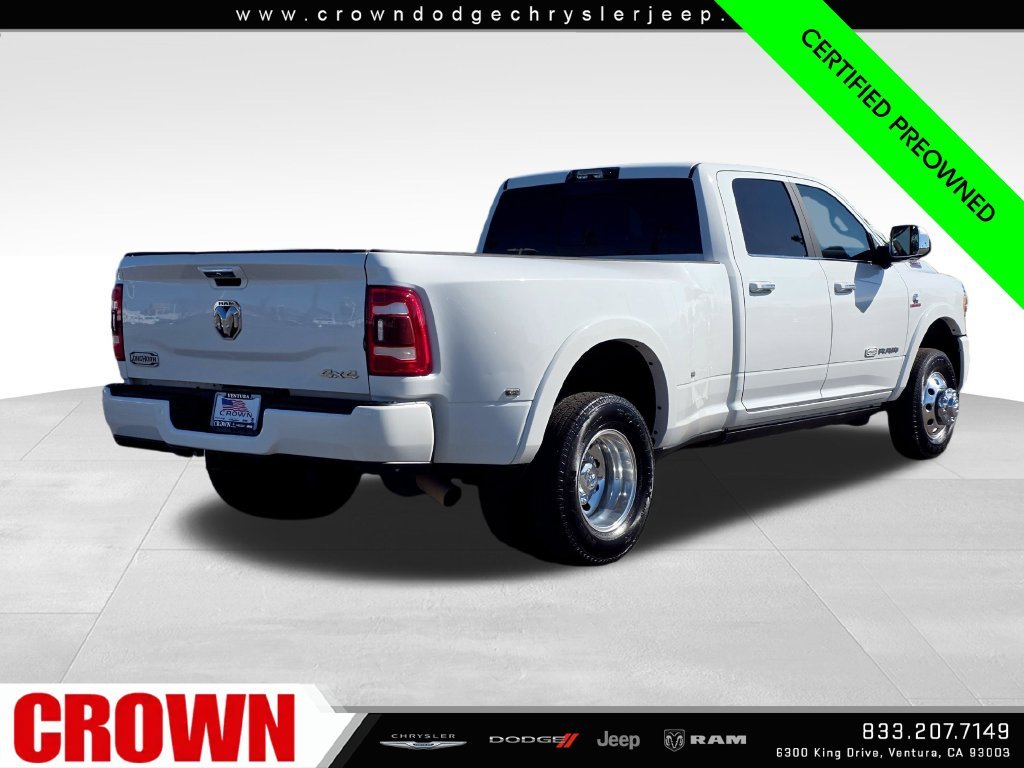 Certified Used 2021 White Ram Limited Longhorn image 7