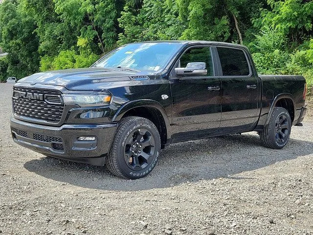 New 2026 Diamond Black Crystal Pearl-Coat Exterior Paint RAM Big Horn/Lone Star image 2