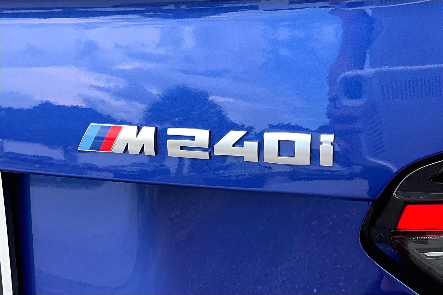 Used 2025 Portimao Blue Metallic BMW M240i image 30