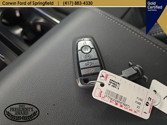 Certified Used 2023 Blue Metallic Ford Lariat image 30