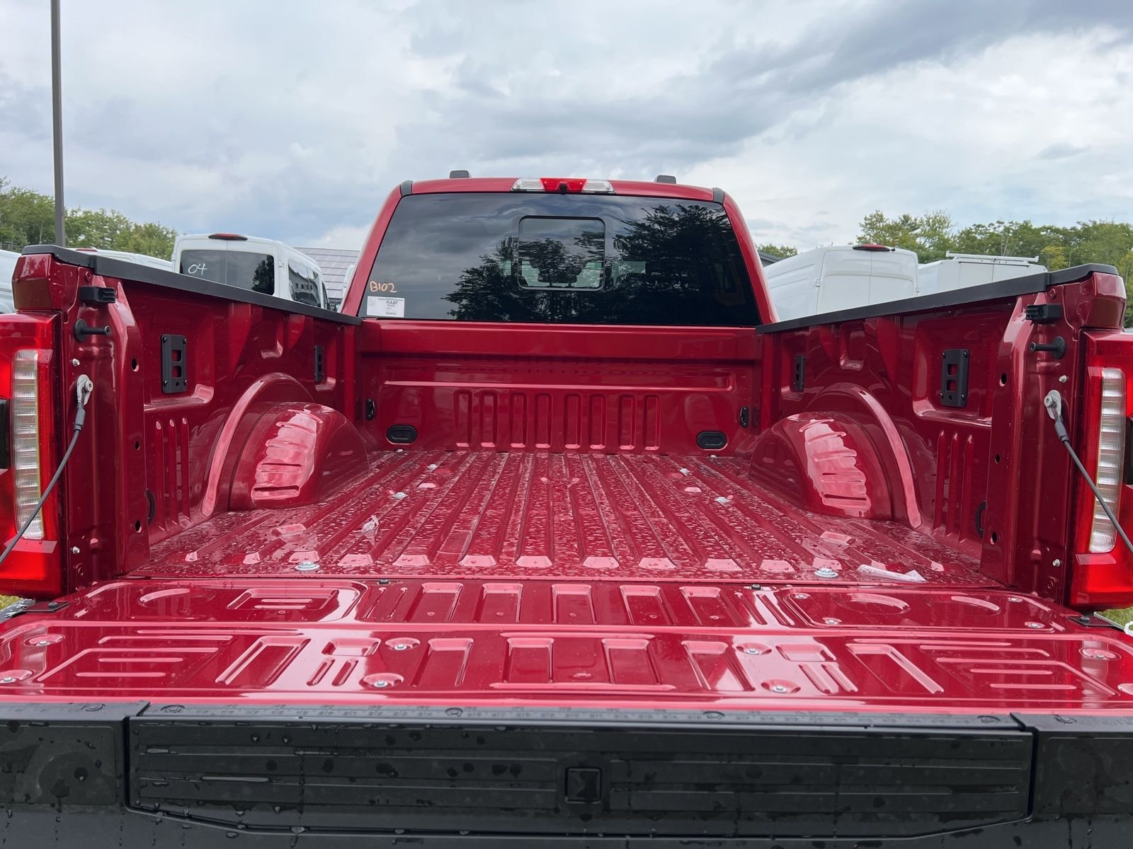 New 2026 Ruby Red Metallic Tinted Clearcoat Ford F-350® Lariat® image 7