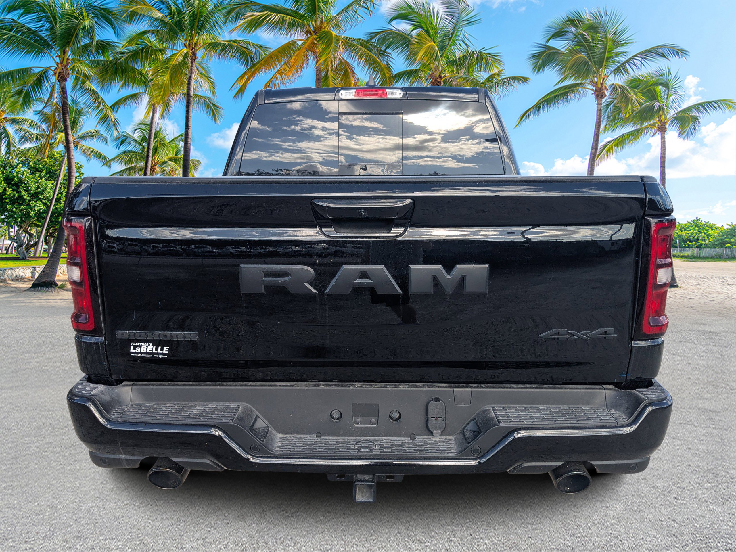 New 2026 Diamond Black Crystal Pearlcoat RAM Big Horn image 4