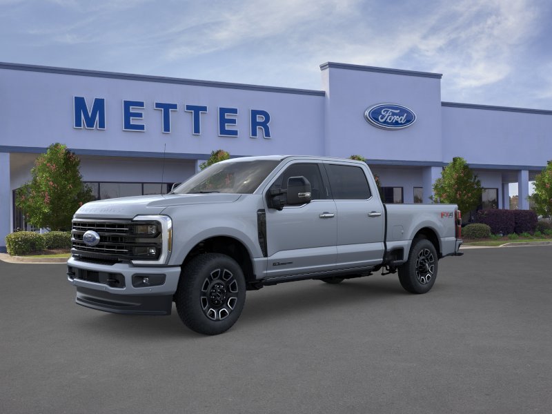 New 2026 Glacier Gray Metallic Tri-Coat Ford F-250® Platinum® image 1