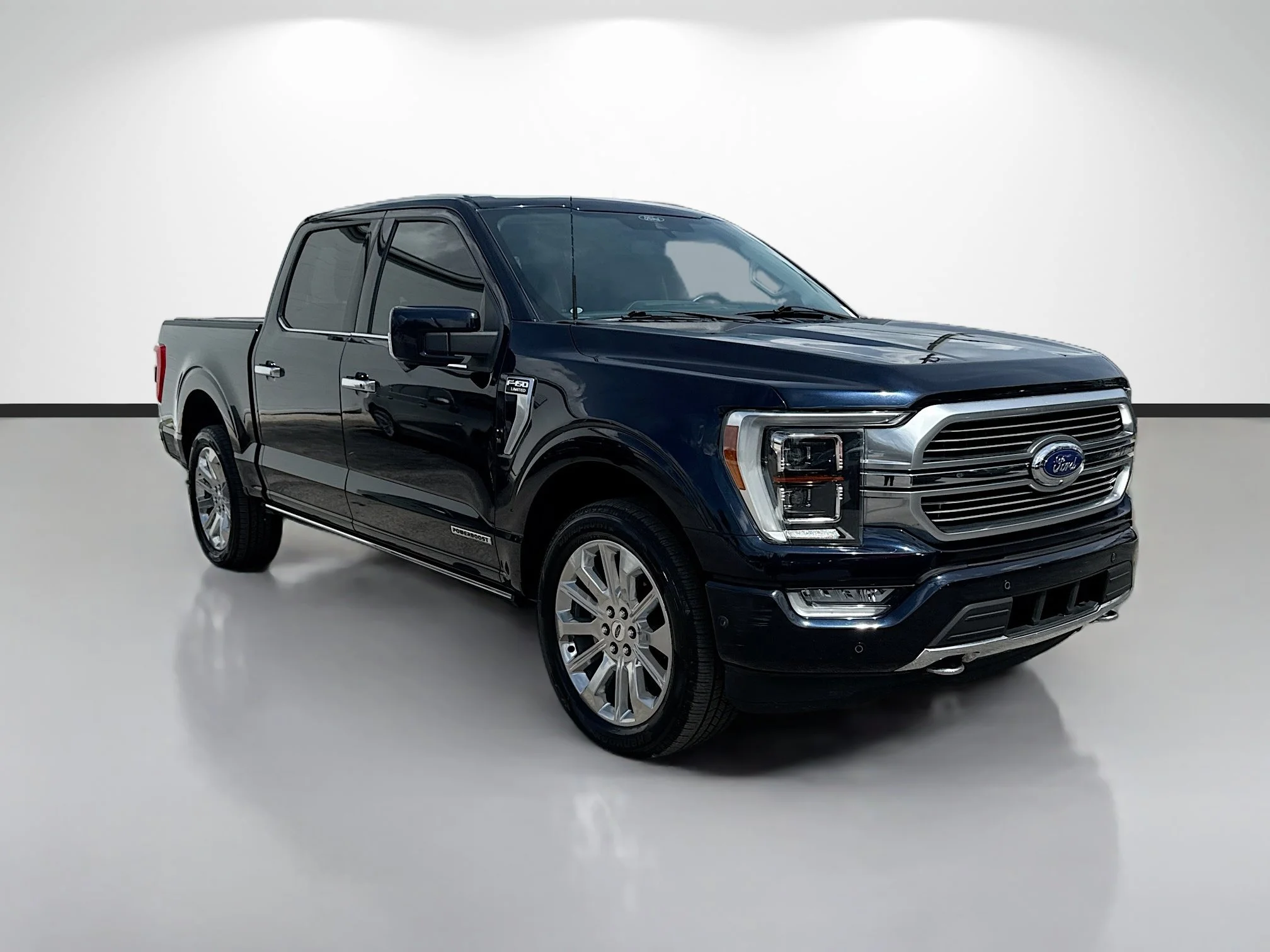 Used 2022 Blue Metallic Ford Limited image 7