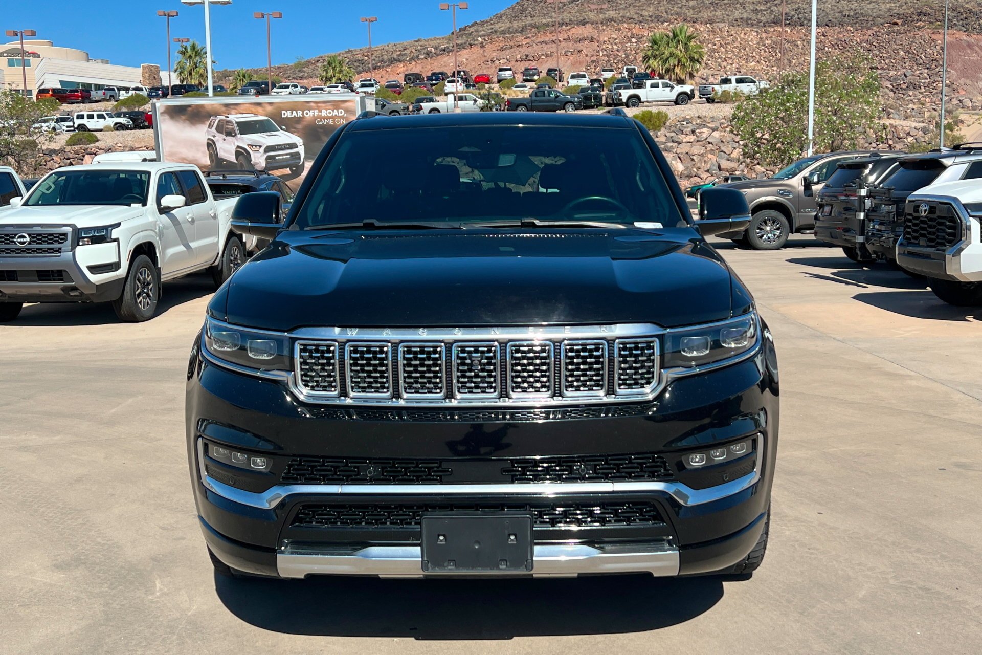 Used 2024 Diamond Black Crystal Pearlcoat Jeep Base image 9