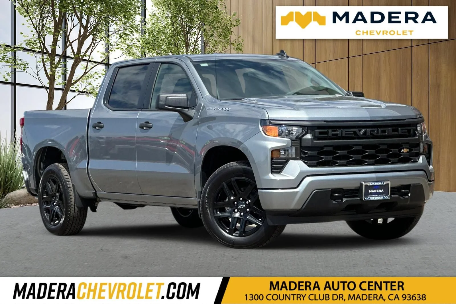 New 2026 Sterling Gray Metallic Chevrolet Custom image 1