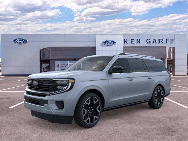 New 2026 Gray Metallic Ford Platinum image 1