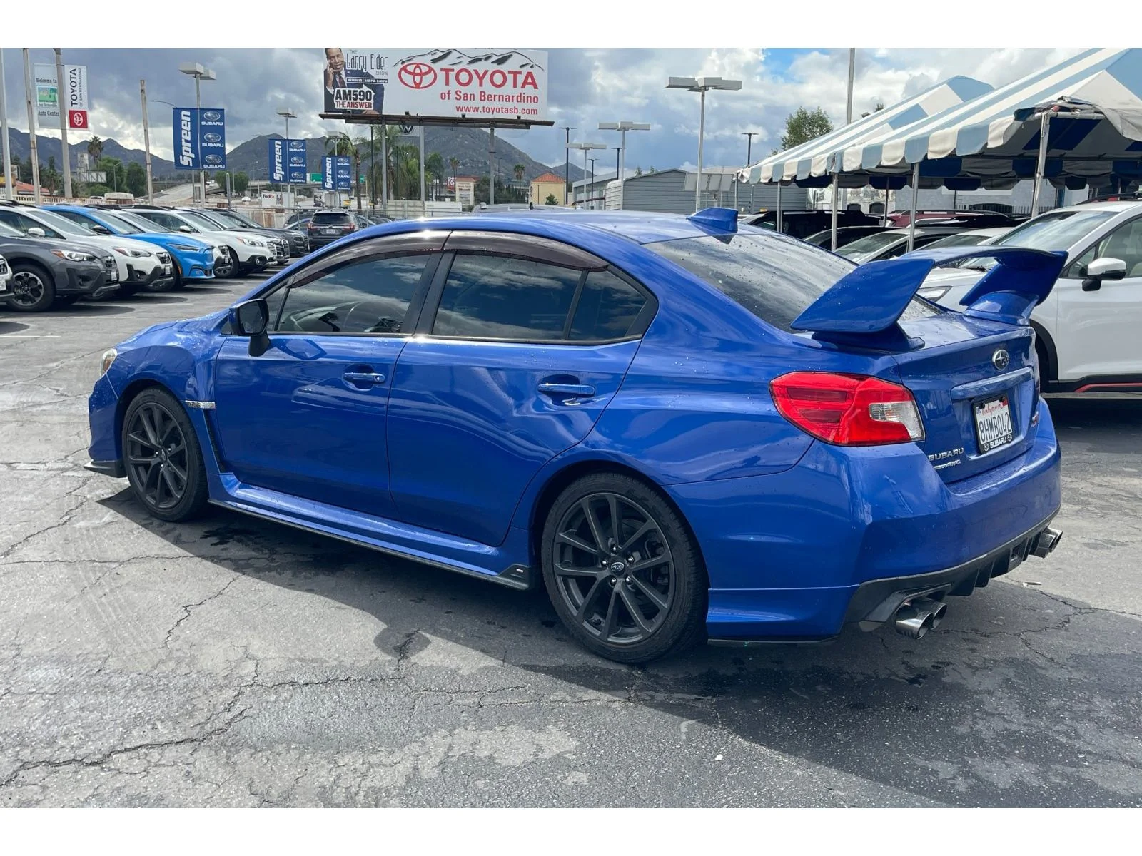 Used 2019 WR Blue Pearl Subaru Limited image 3