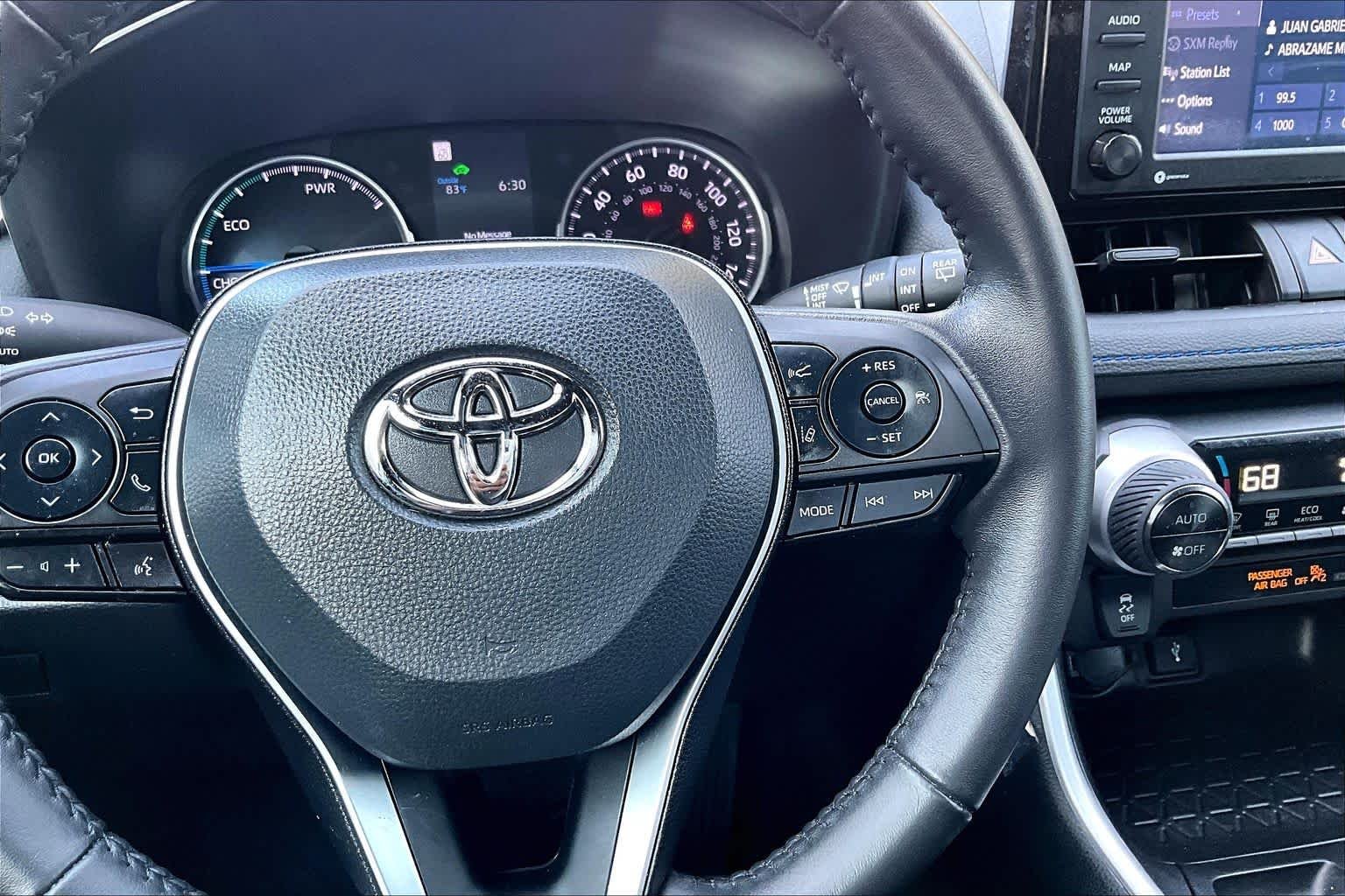 Used 2022 Blizzard Pearl Toyota Hybrid SE image 24