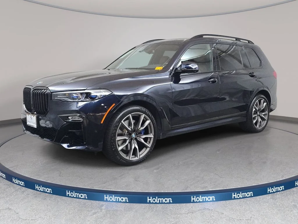 Used 2021 Carbon Black Metallic BMW M50i image 1