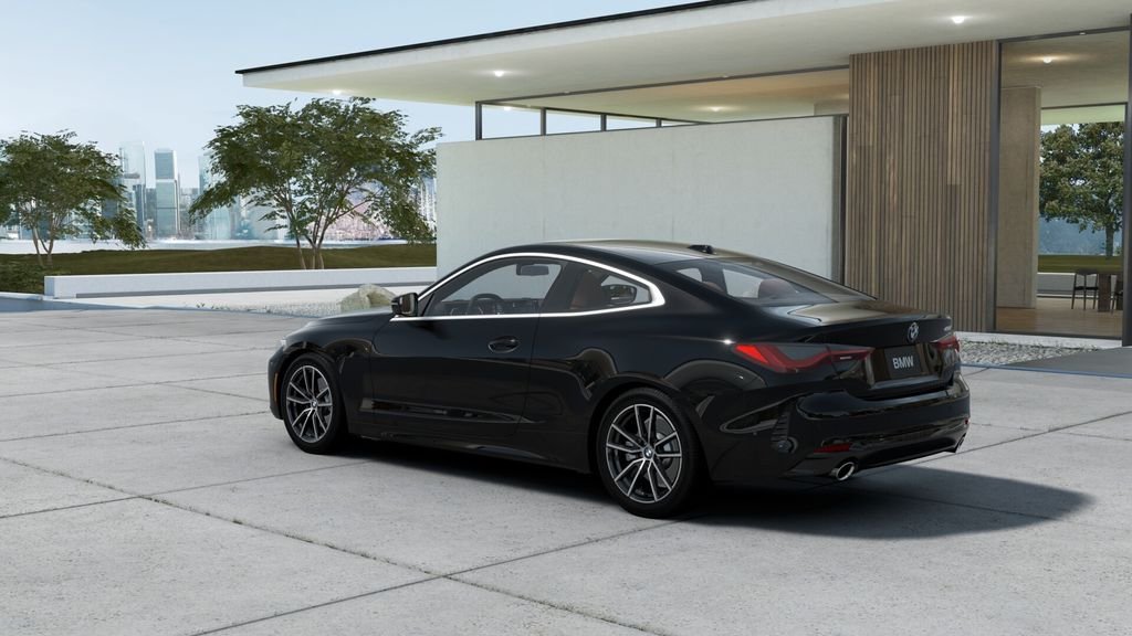 New 2027 Black Sapphire Metallic BMW 430i image 2