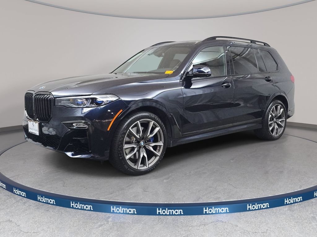 Used 2021 Carbon Black Metallic BMW M50i image 1