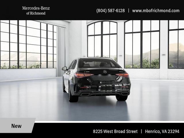 New 2026 Black Mercedes-Benz C 300 image 68