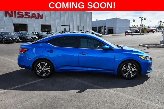 Used 2023 Blue Nissan SV image 6