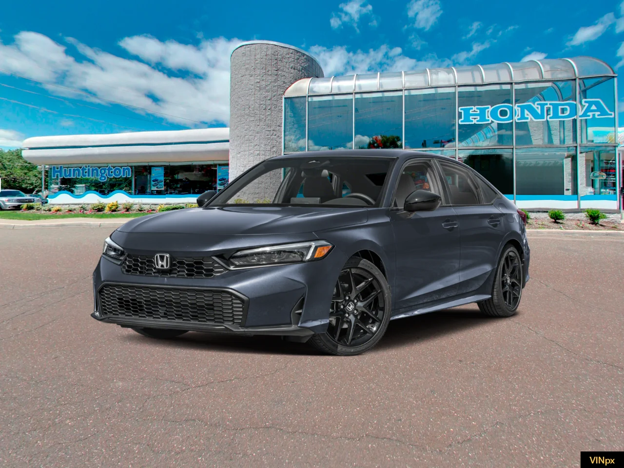 New 2026 Meteorite Gray Metallic Honda Sport image 1