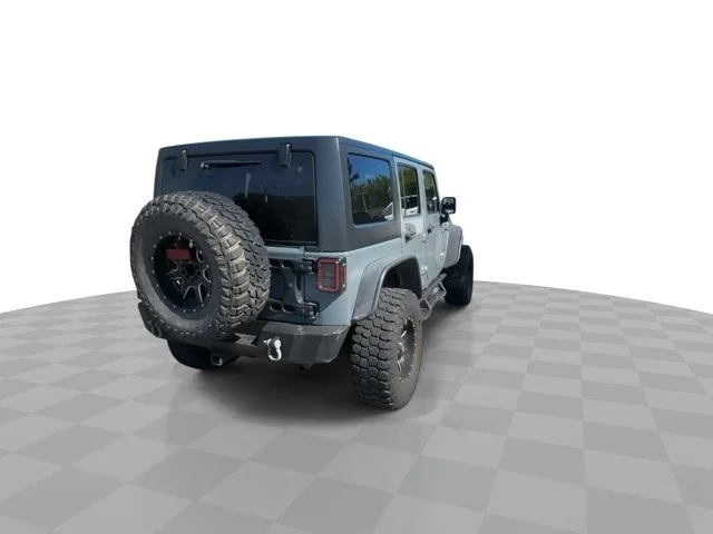 Used 2015 Gray Jeep Unlimited Sport image 2