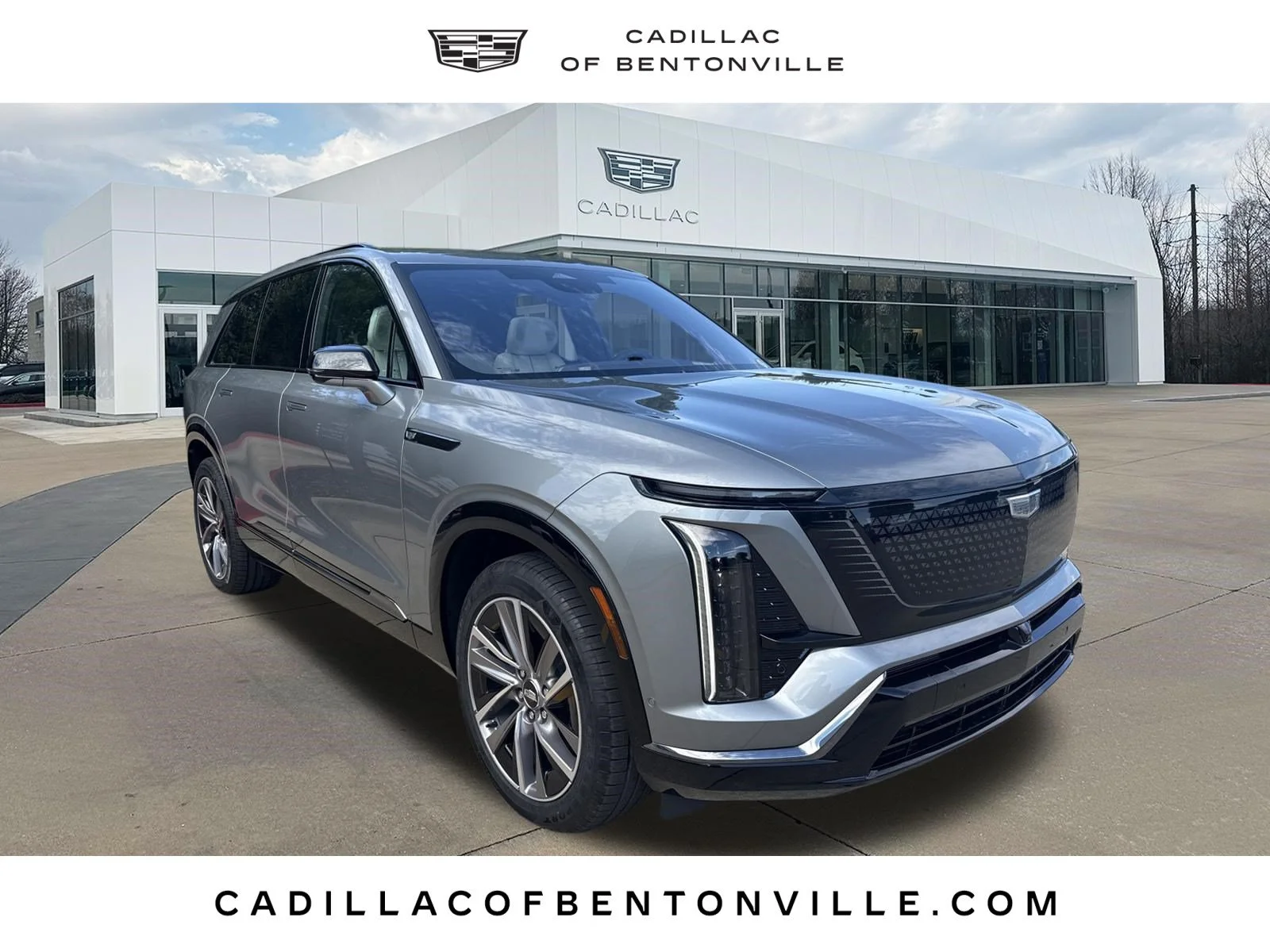 New 2027 Argent Silver Metallic Cadillac Sport image 1