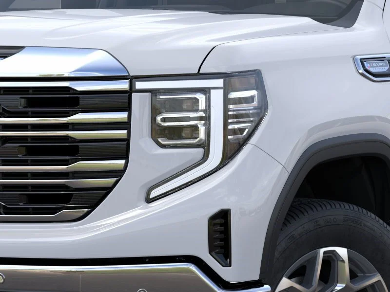New 2026 Glacier White Tricoat GMC SLT image 10