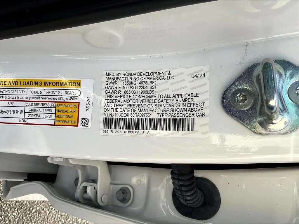 Certified Used 2024 Platinum White Pearl Acura A-Spec Tech Package image 20
