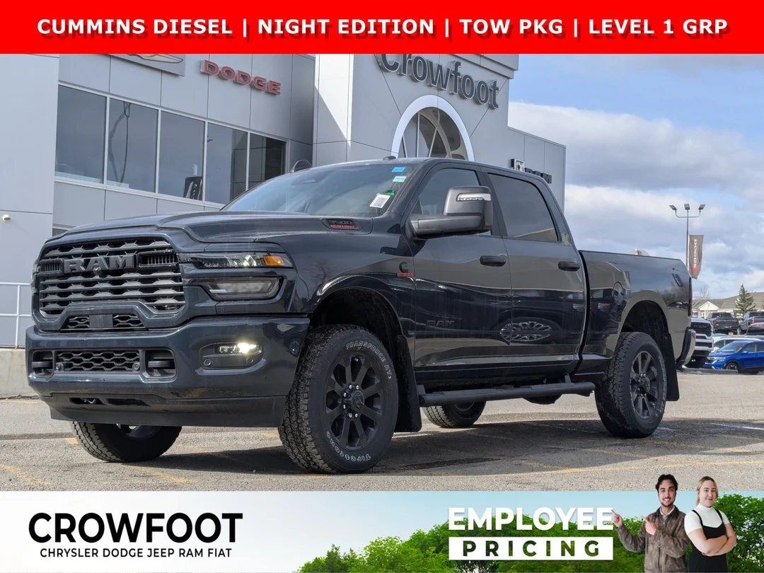 New 2026 Blue RAM Big Horn - - 4x4 - Night Edition - Big Horn Lvl 1 Plus Grp - 5th Wheel/Gooseneck Prep & More! image 1