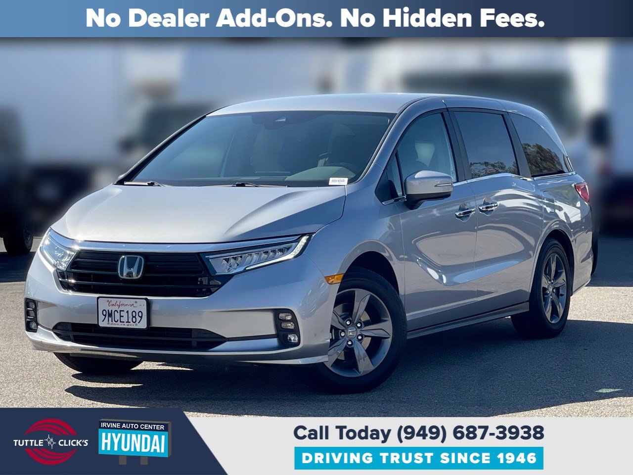 Used 2024 Modern Steel Metallic Honda EX image 1