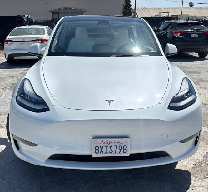 Used 2021 Tesla Model Y Long Range with VIN 5YJYGDEE6MF219921 for sale in Fontana, CA