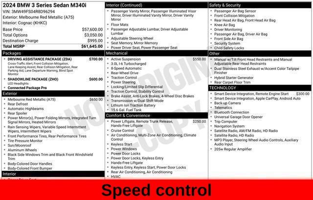 2024 BMW 3 Series M340i - Photo 73