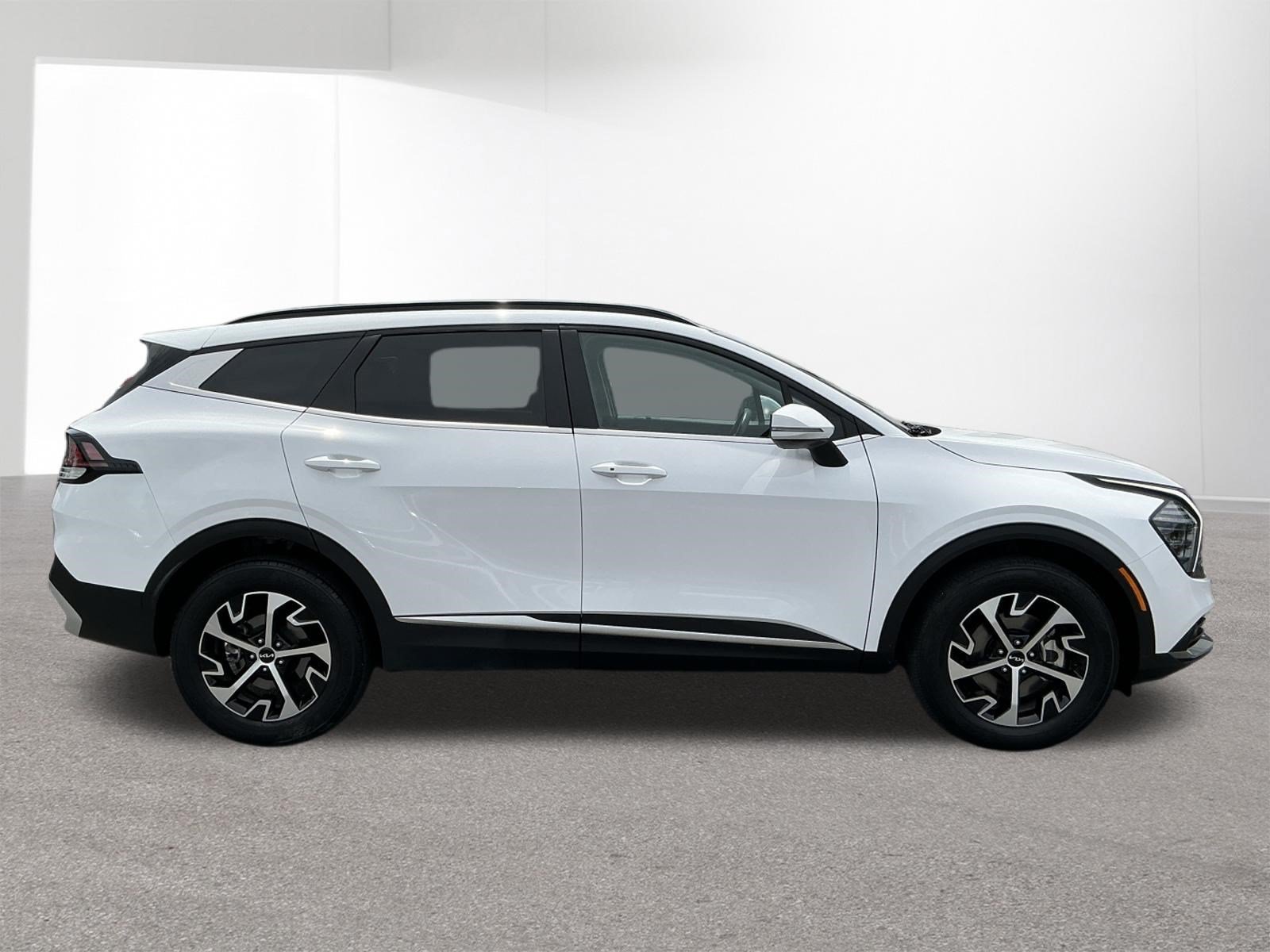 Used 2025 Glacial White Pearl Kia EX image 2