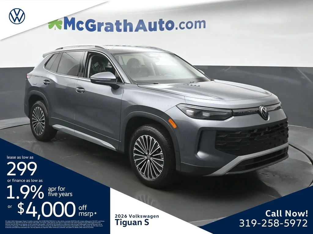 New 2026 Gray Volkswagen 2.0T S image 1