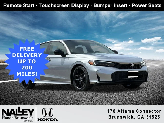 2026 Honda Civic Sedan Sport