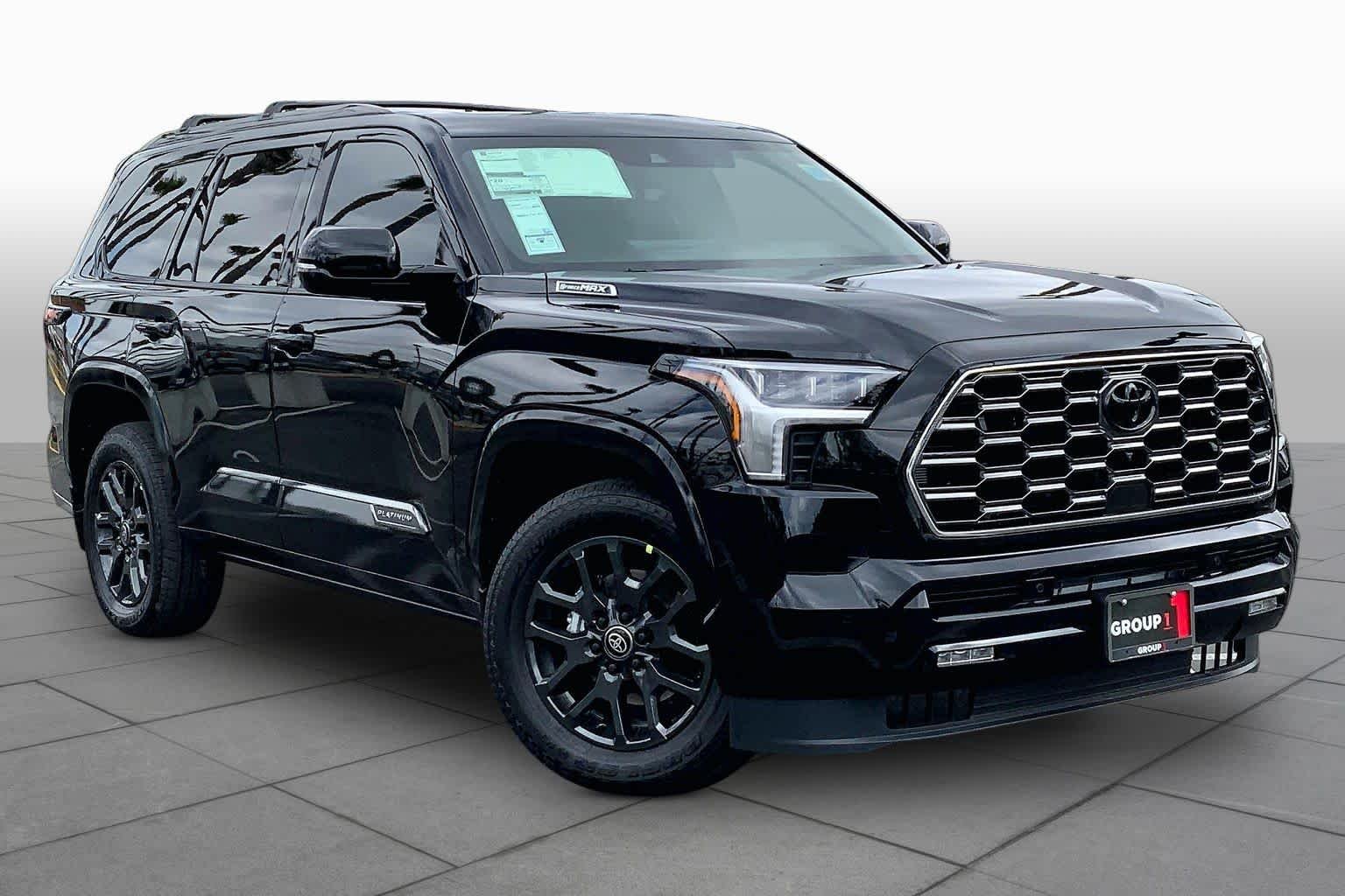 New 2026 Midnight Black Metallic Toyota Platinum image 2